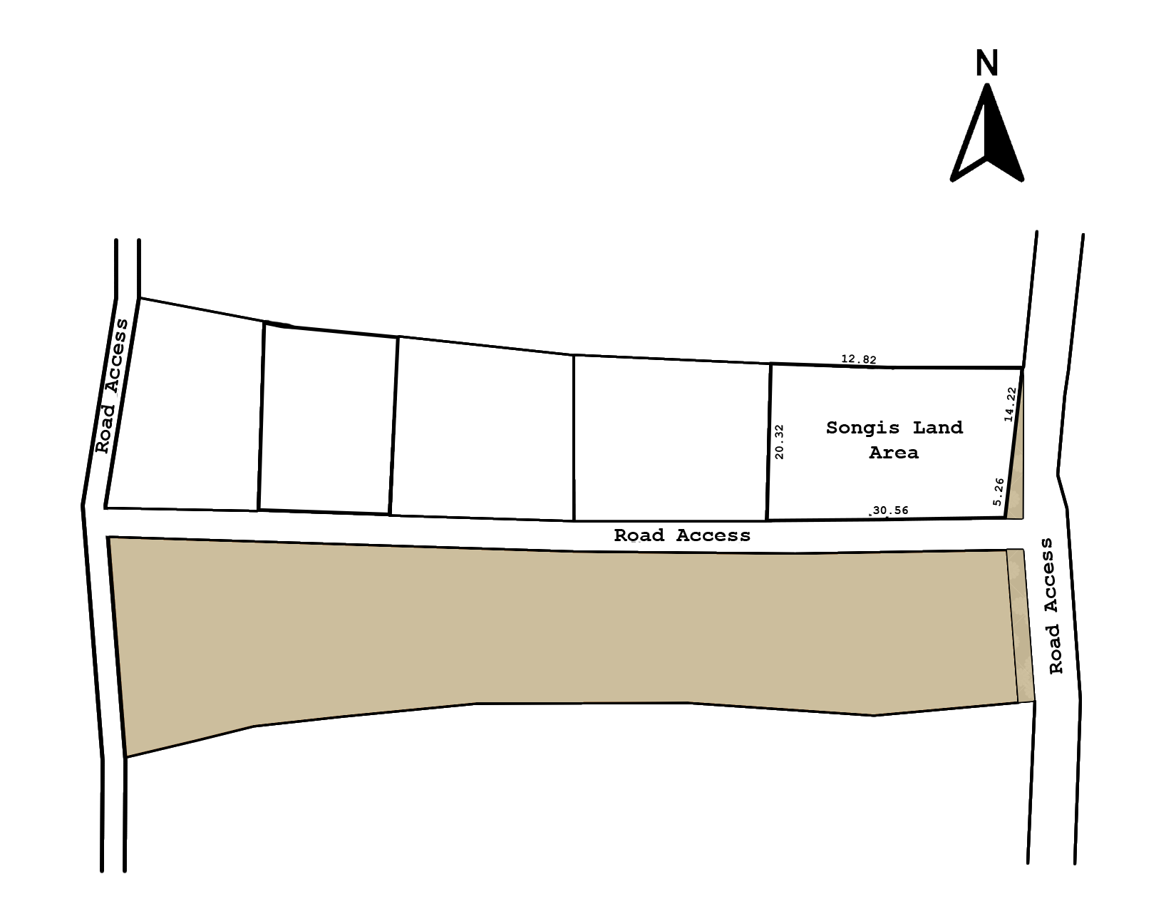 Songis land for rent and sale